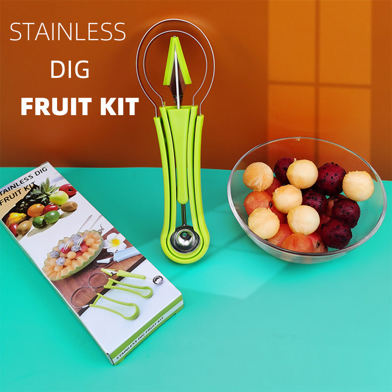 4 in 1 Stainless Steel Fruit Tool Set (BUY 3 GET FREE SHIPPING)