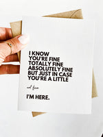 Encouragement Card