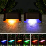 Color Changing Solar Deck Lights