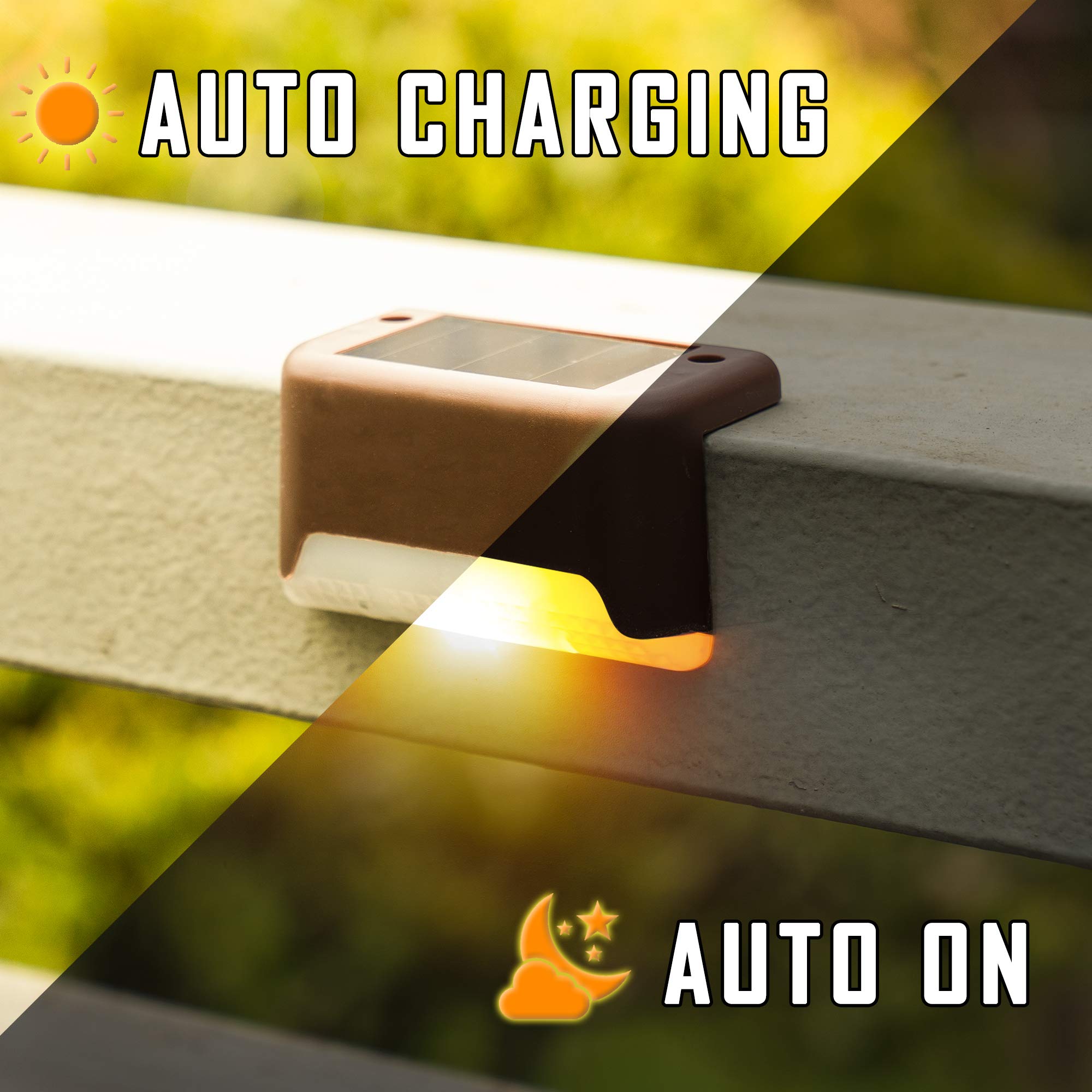 Color Changing Solar Deck Lights