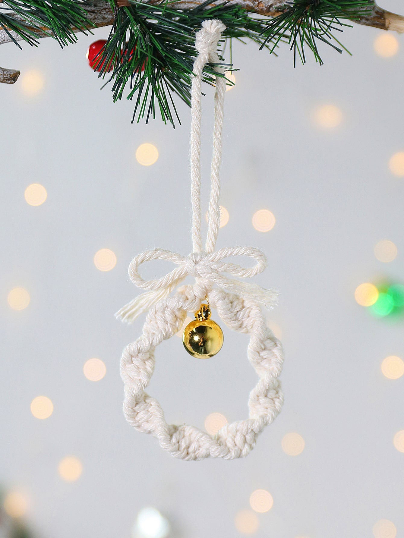 🎄Macrame Christmas Ornament