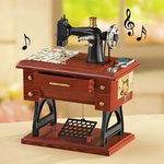 Wood Mini Sewing Machine Music Box (BUY 2 GET FREE SHIPPING)