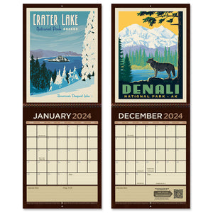 2024 National Parks Calendar