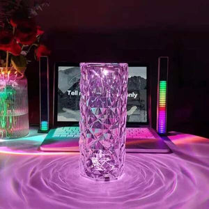 CHRISTMAS SALE 48% OFF - Touching Control Rose Crystal Lamp(BUY 2 GET FREE SHIPPING)