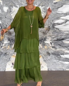 💝 ARTISTIC STYLE LOOSE DRESS