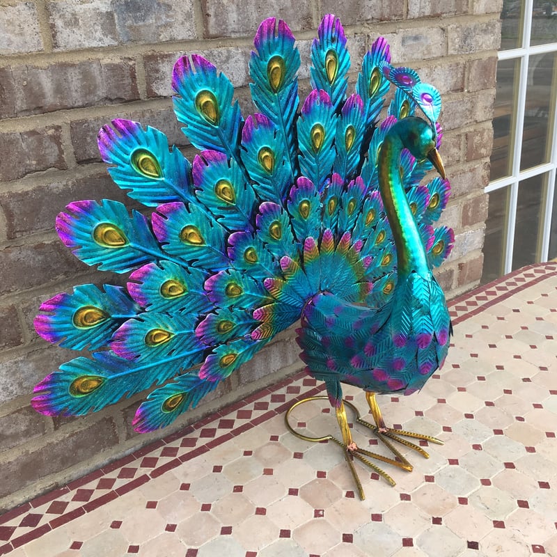 💗Mother's Day Hot Sale 49% OFF-Beautiful Peacock Statue Decor (BUY 2 GET FREE SHIPPING)