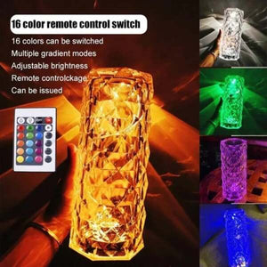 CHRISTMAS SALE 48% OFF - Touching Control Rose Crystal Lamp(BUY 2 GET FREE SHIPPING)
