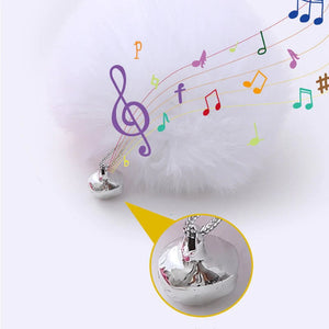 Hanging Spring Plush Cat Toy
