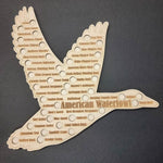 American Waterfowl Duck Hunting Sign