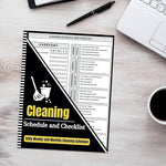 📝Daily Weekly and Monthly Cleaning Schedule📔