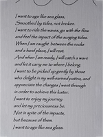 🌊Sea Glass Poem
