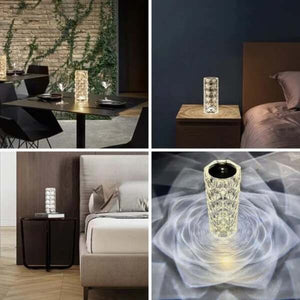 CHRISTMAS SALE 48% OFF - Touching Control Rose Crystal Lamp(BUY 2 GET FREE SHIPPING)