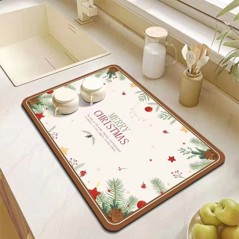 💗Mother's Day Hot Sale 49% OFF-Kitchen Super Absorbent Draining Mat (BUY 2 GET FREE SHIPPING)