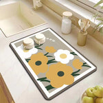 💗Mother's Day Hot Sale 49% OFF-Kitchen Super Absorbent Draining Mat (BUY 2 GET FREE SHIPPING)