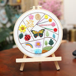 Animal embroidery practice (Basic 3-piece set)—Beginner Practice Kit