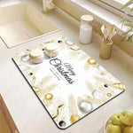 💗Mother's Day Hot Sale 49% OFF-Kitchen Super Absorbent Draining Mat (BUY 2 GET FREE SHIPPING)