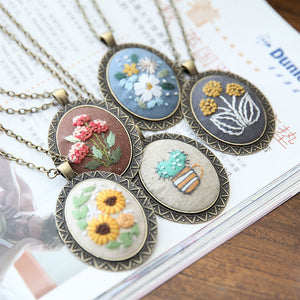 DIY Necklace - Chrysanthemum