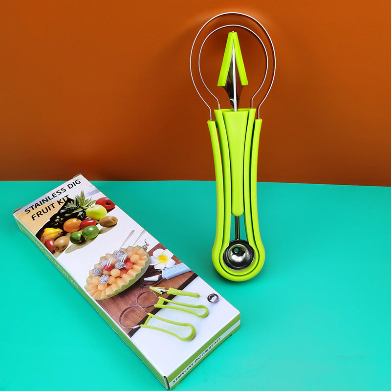 4 in 1 Stainless Steel Fruit Tool Set (BUY 3 GET FREE SHIPPING)