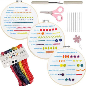 Beginner's Needle Practice (Basic 3-piece set)—Beginner Practice Kit