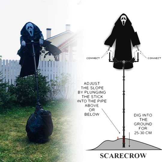 🎃HALLOWEEN PRESALE 48% OFF-Scream ScareCrow (FREE SHIPPING TODAY!!!)
