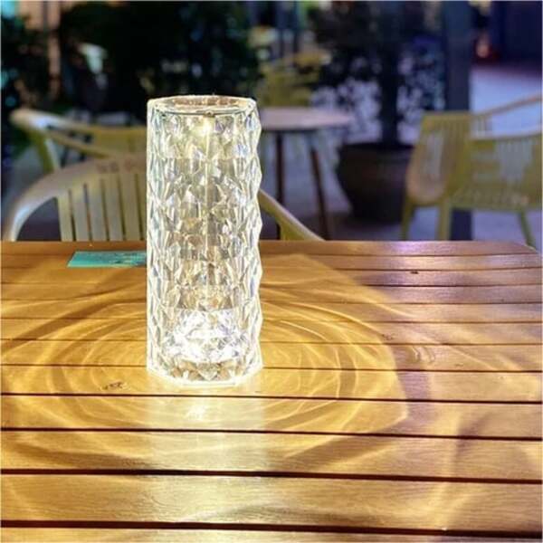 CHRISTMAS SALE 48% OFF - Touching Control Rose Crystal Lamp(BUY 2 GET FREE SHIPPING)