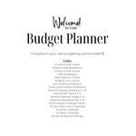 2024 12 Month Budget Planner