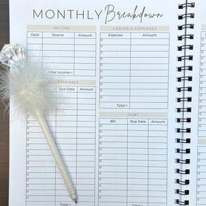 2024 12 Month Budget Planner