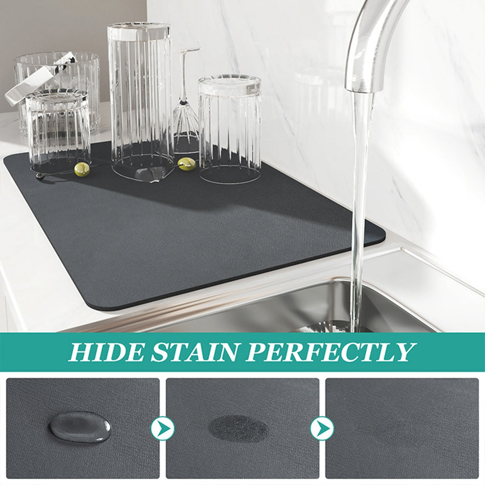 💗Mother's Day Hot Sale 49% OFF-Kitchen Super Absorbent Draining Mat (BUY 2 GET FREE SHIPPING)