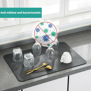 💗Mother's Day Hot Sale 49% OFF-Kitchen Super Absorbent Draining Mat (BUY 2 GET FREE SHIPPING)